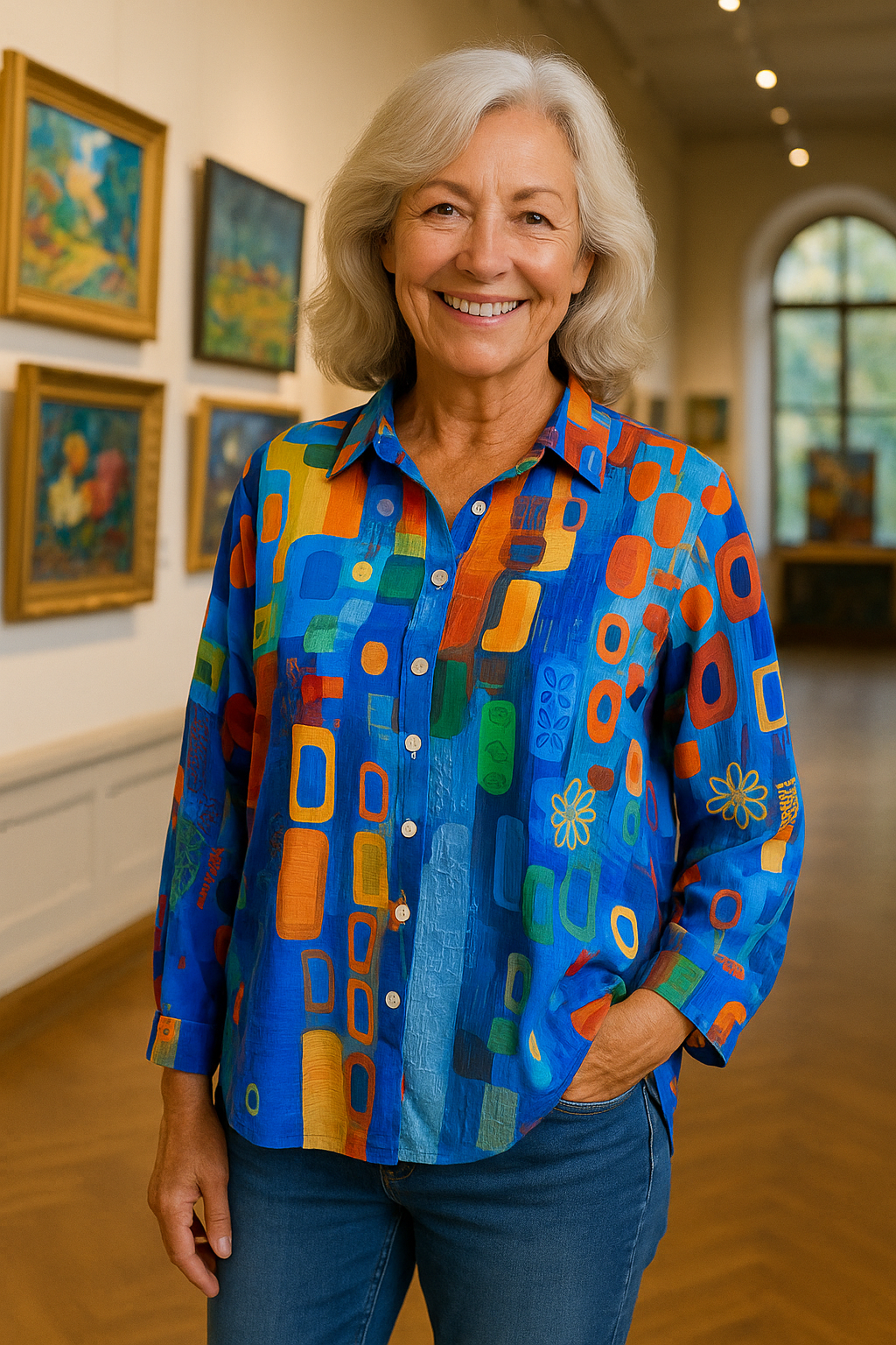 Edna | Artistic Blouse