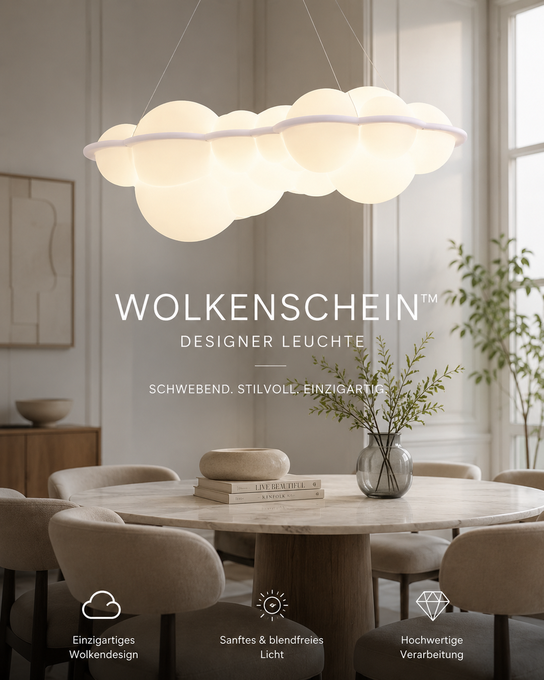 WolkenSchein | Designer Leuchte