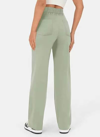 Marjorie | High-Waist Stretch & No-Pill Trouser – Timeless Confidence
