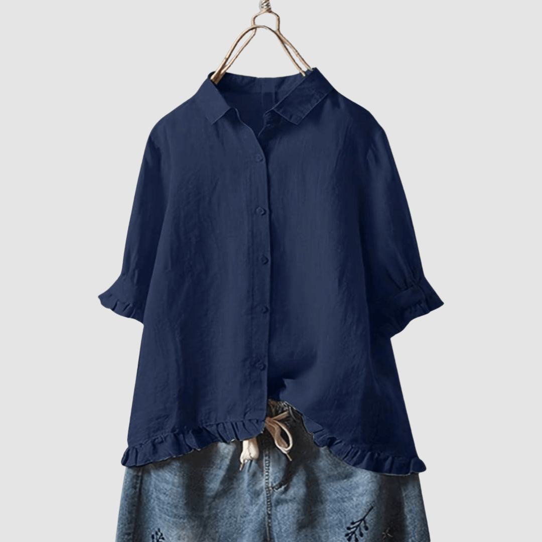 Elora | Breezy Comfort Blouse – Made for Real Days & Real Women